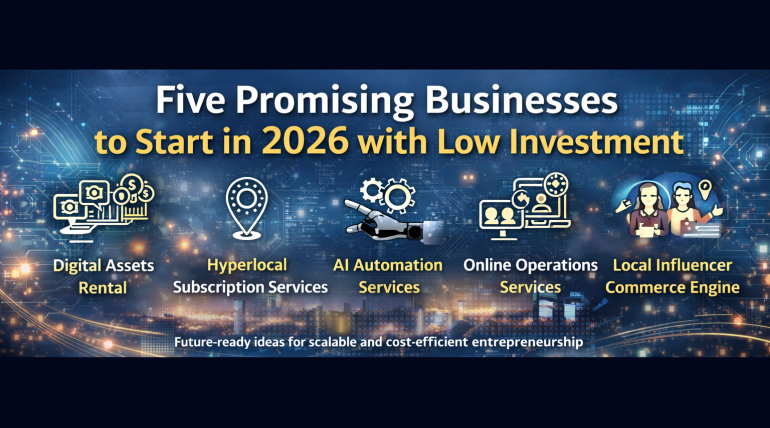 Five Promising Businesses to Start in 2026