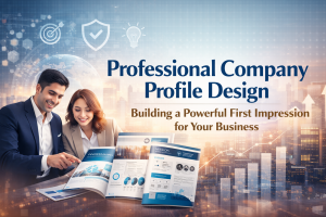 Professional Company Profile Design Building a Powerful First Impression for Your Business